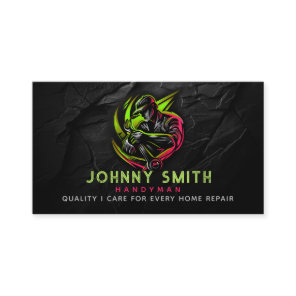 Handyman Slogans Business Cards
