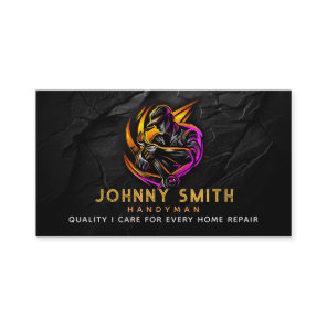 Handyman Slogans Business Cards
