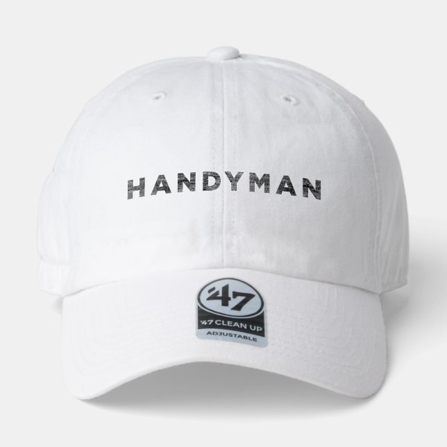 Handyman Text 47 Brand Hat (Front)