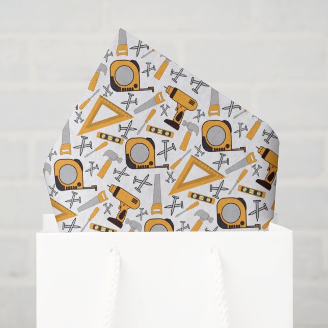 Handyman Tissue Paper in Yellow (Gift Bag)