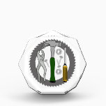 Handyman Tools Acrylic Award<br><div class="desc">Handyman tools with hammer, pliers, screwdriver, nuts and nail</div>