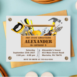 Ruler Tool and Gadget Invitation - LLD Designs