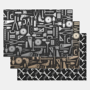 Handyman Tools Collection Wrapping Paper Sheets