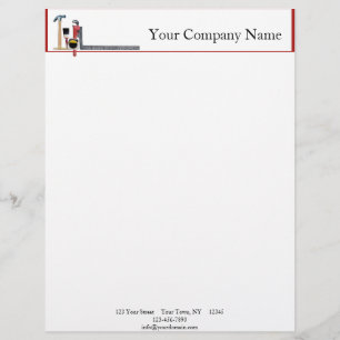Handyman Tools Letterhead