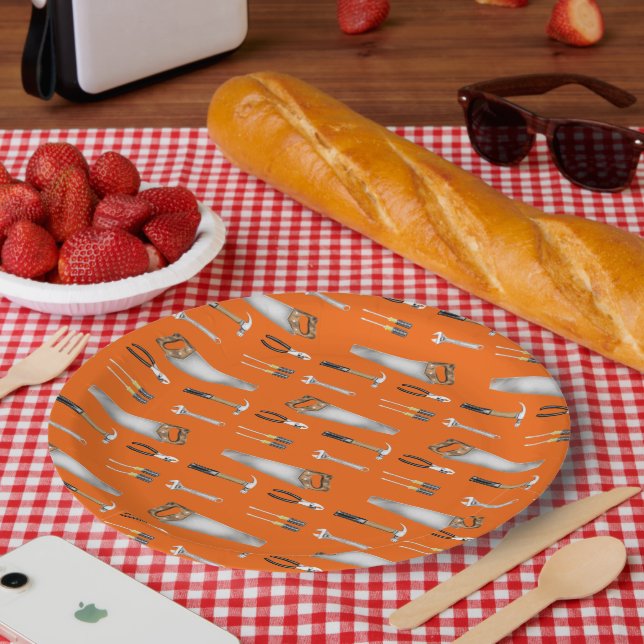 Handyman Tools  Paper Plates (Picnic)