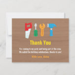 Handyman Tools Thank You Card