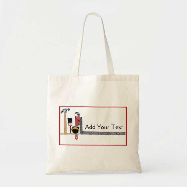 Handyman Tools Tote Bag (Front)