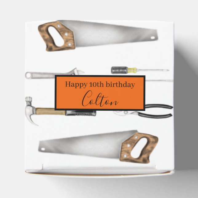 Handyman work tools  favor boxes (Top)