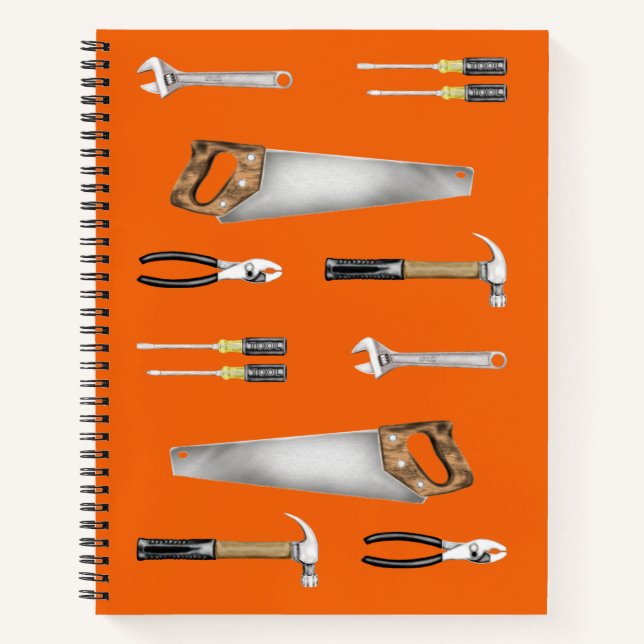 Handyman work tools  notebook (Front)