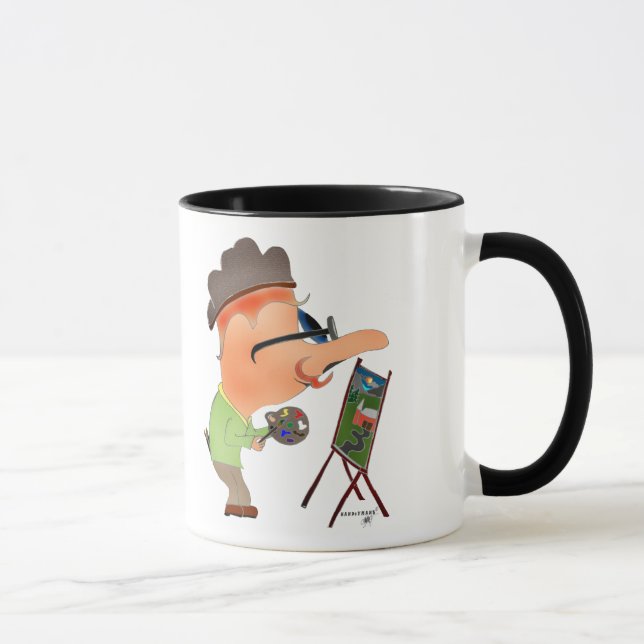 HANDzYMANS.NHOJ - Artist Mug (Right)