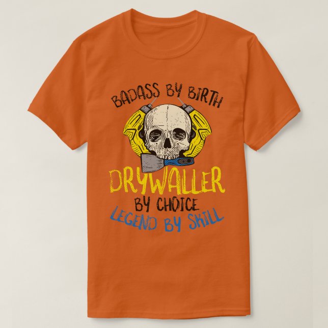 Hang Drywall Installer Carpenter Master  T-Shirt (Design Front)