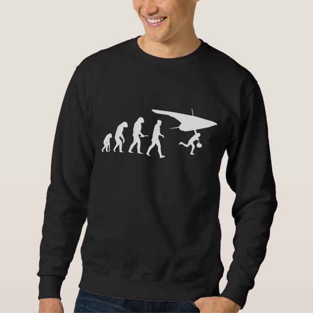 hang glider Evolution Dragon Flight Gift Sweatshirt (Front)