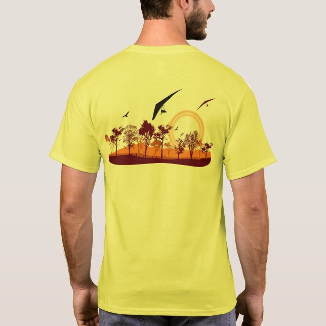 HANG GLIDER HG-07 Center Point T-Shirt (Back)