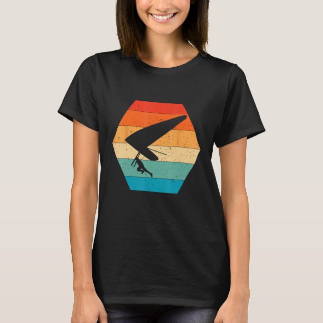 HANG GLIDER RETRO DESIGN T-Shirt (Front)