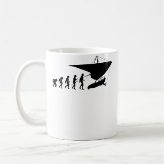Hang Gliding Evolution Coffee Mug