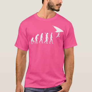 Hang Gliding Evolution Hang Glider Soaring Gliding T-Shirt