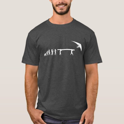 Hang_Gliding Evolution T_Shirt