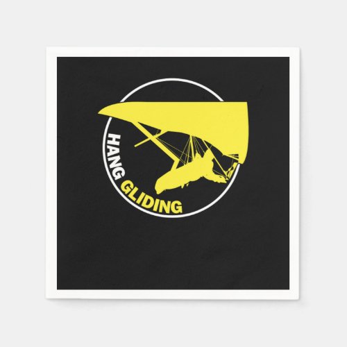 Hang Gliding Extreme Sports Deltaplane Hang Glider Napkins