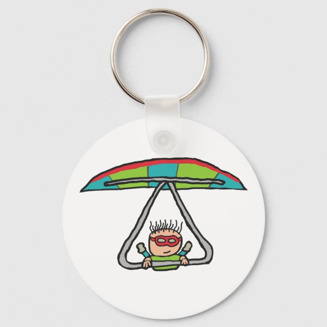 Hang Gliding Keychain (Front)