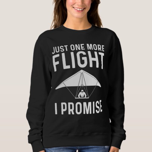 Hang Gliding Men Women Hang Glider Pilot Flyers Sweatshirt