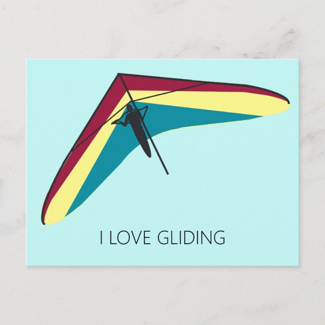 Hang Gliding Postcard (Front)