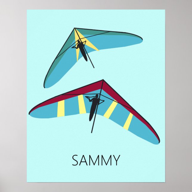 Hang Gliding Poster (Front)