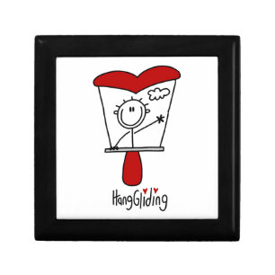 Hang Gliding Stick Figure Gift Box