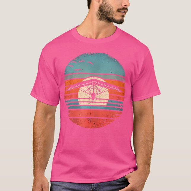 Hang Gliding Sunset T-Shirt (Front)