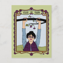 Hang In There_A_ Postcard