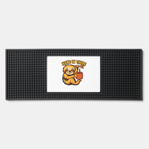 Hang in there baby sloth Classic T-Shirt Bar Mat