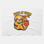 Hang in there baby sloth Classic T-Shirt Kitchen Towel
