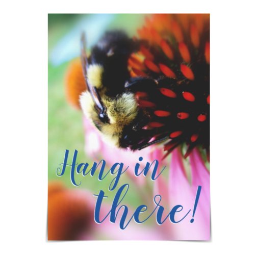 Hang in There Bumblebee Card