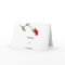 Hang in There Greeting Card with Lady Bug on Leaf