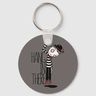 Hang In There Mime Keychain