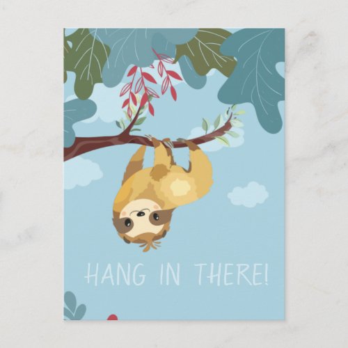Hang In There Postcard