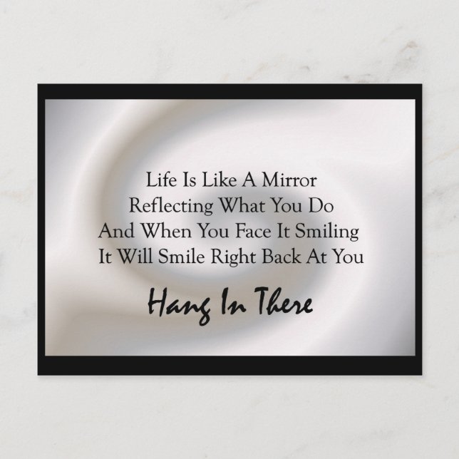 Hang In There Verse Postcard (Front)