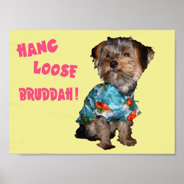 HANG LOOSE BRUDDAH POSTER (Front)