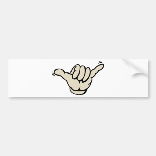 Hang Loose Bumper Sticker