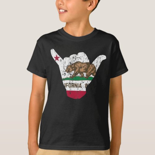 Hang Loose California Flag T_Shirt
