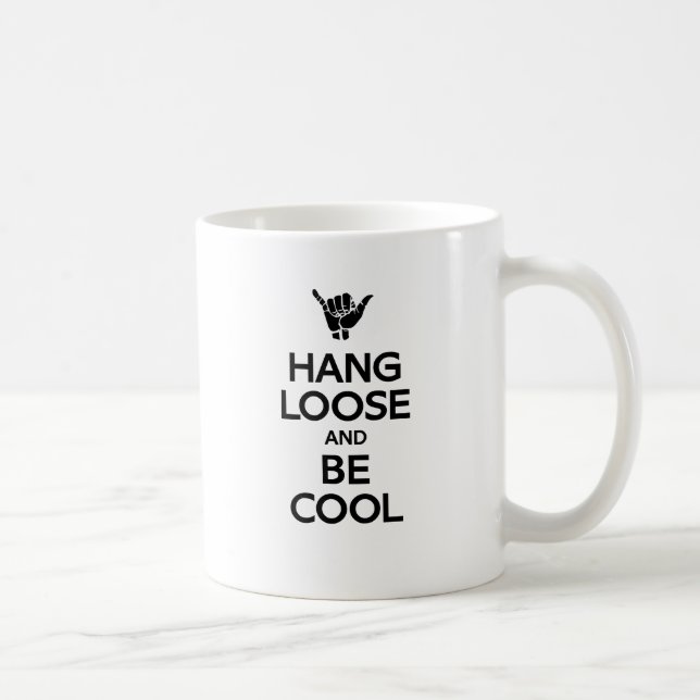 Hang Loose Coffee Mug (Right)