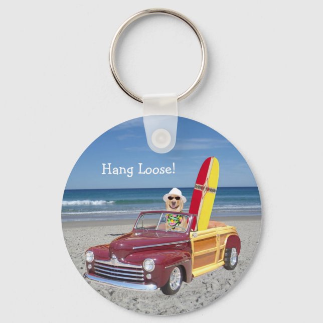 Hang Loose! Keychain (Front)