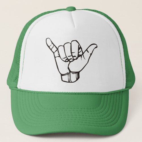 Hang Loose Snapback Trucker Hat