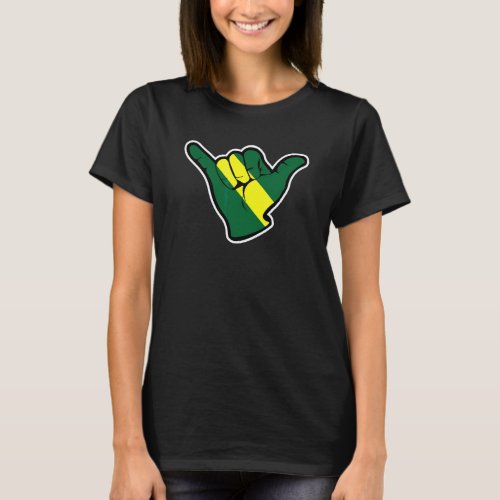 Hang Loose Spread Shaka And Be Stoked On Nitrox Sc T_Shirt