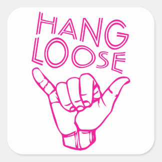 Hang Loose Stickers | Zazzle