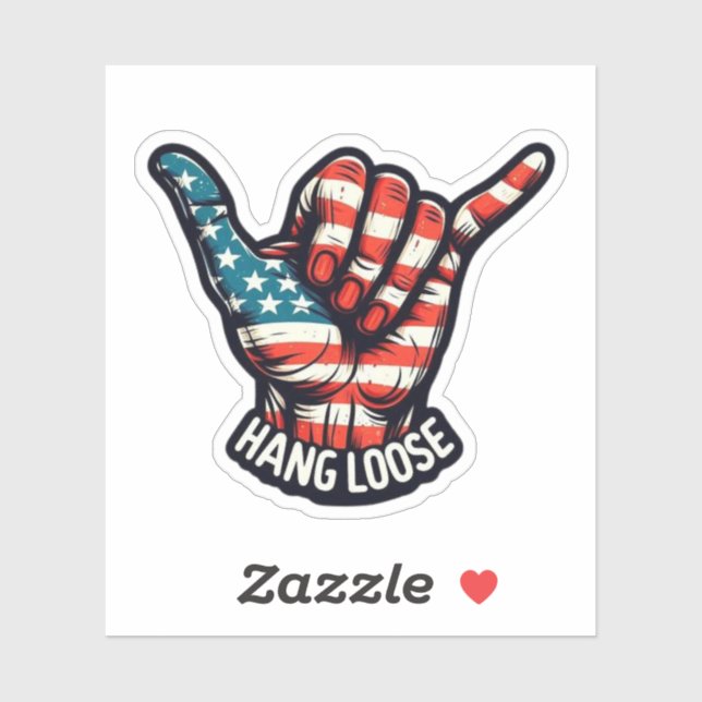 Hang Loose Sticker (Sheet)