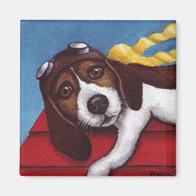 Hang On Flying Ace In Training Magnet (Front)