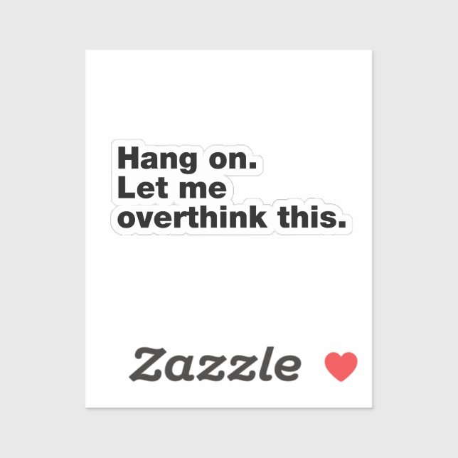 Hang on. Let me overthink this. Sticker (Sheet)