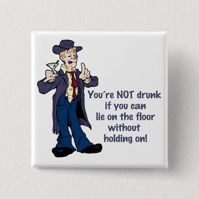 Hang On! Pinback Button (Front)