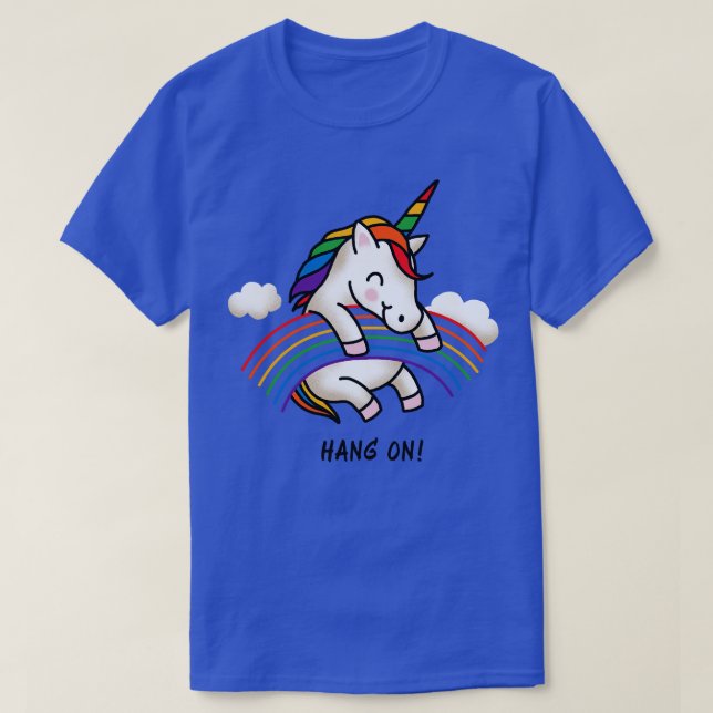 Hang On  T-Shirt (Design Front)