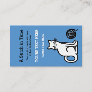 Hang Tag / Yarn / Crochet / Knit Cat